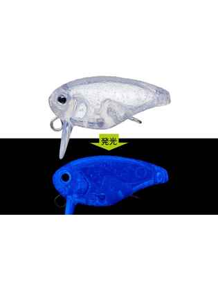 EVERGREEN KILLER BUG 23 2.3cm 1.3gr #02 CLEAR LAME UV