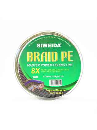 FIR TEXTIL SIWEIDA PENTRU MONTURI 20m 0.10mm
