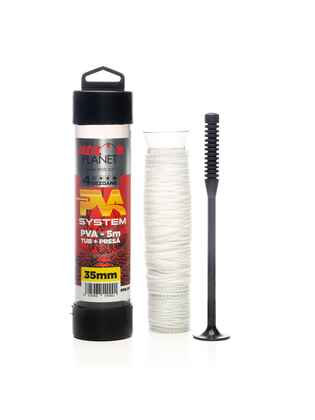 KIT PLASA SOLUBILA SLOW MELT 35mm PVA SYSTEM + TIJA COMPRESIE 5m
