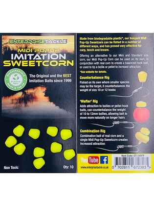 MIDI POPUP SWEETCORN FLUORO YELLOW 10buc ET13MIFY (GALBEN FLUO)