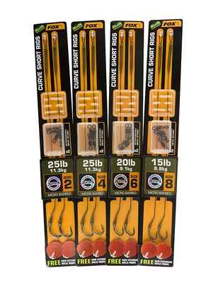 MONTURA FOX EDGES CURVE SHORT READY RIG, 2BUC/PLIC