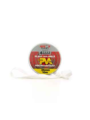 REZERVA PVA PLASA SOLUBILA SLOW MELT 35mm PENTRU SACULETI 10m