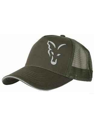 SAPCA FOX GREEN & SILVER TRUCKER CAP