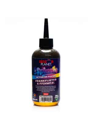 SPLASH ACTIVATOR PVA BAG FRANKFURTER & FISHMEAL 250ml