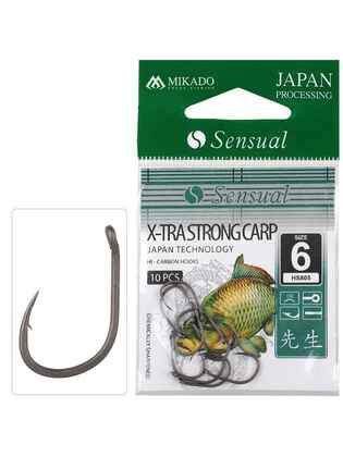 Carlige Sensual X-Tra Strong Carp Nr.10 Db      10Buc