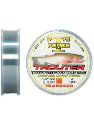 Fir Monofilament Trabucco Trouter 150m 0.16mm 3.80kg