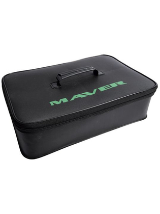 Set Maver Bait System EVA, 4 x Bac de Nada + Cutie de Transport, 42x28x10.5cm