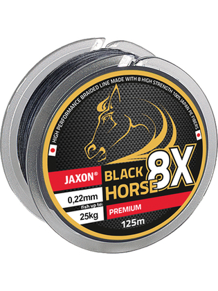 FIR TEXTIL BLACK HORSE PE 8X PREMIUM 125m 0.08mm 