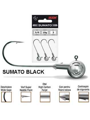 JIG SUMATO BLACK 8/0-50GR