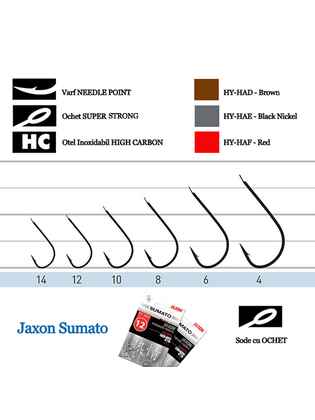 CARLIGE SUMATO SODE-CRYSTAL NR 6 negru mat