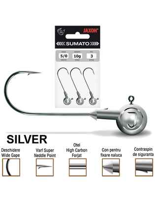 JIG SUMATO SILVER 6/0-14GR