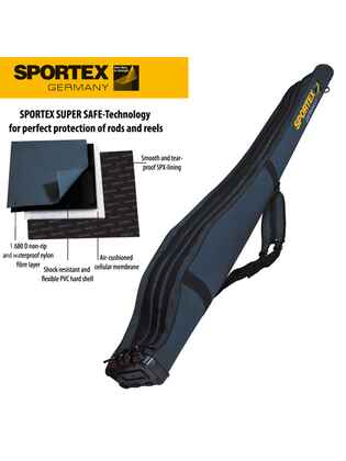 Husa lansete Sportex Super Safe III Blue 125cm