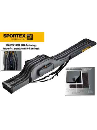 HUSA SUPER SAFE CARP IX 12FT 198CM Grey