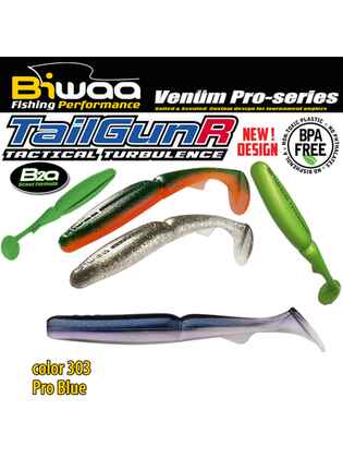 SHAD TAILGUNR SWIMBAIT 2.5 6.5cm 303 Pro Blue