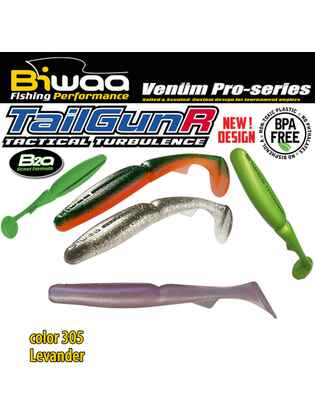 SHAD TAILGUNR SWIMBAIT 5.5 14cm 305 Levander