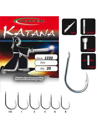 Carlige Maver Katana 1231 Bronz nr.06