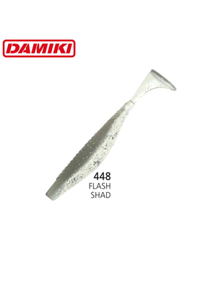 Damiki Armor Shade Paddle 10CM (4'') - 448 (Flash Shad)
