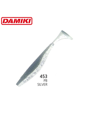 Damiki Armor Shade Paddle 10CM (4'') - 453 (PB Silver)
