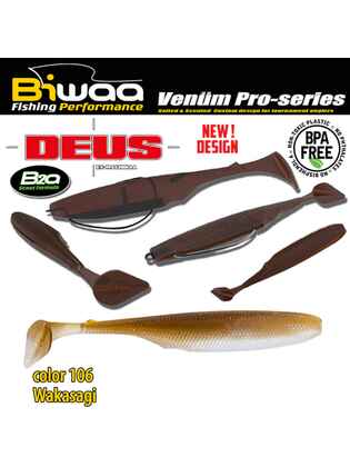 SHAD DEUS 5 13cm 106 Wakasagi