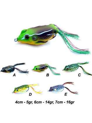 Jaxon Magic Fish Frog 4C 6cm, culoare E