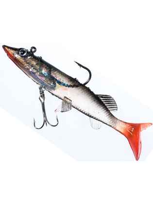 Naluca Jaxon Fish Pike, Culoare B, 14cm, 38g, 4buc/plic