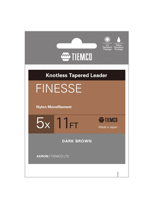 Fly Leader Tiemco Finesse Leader 11ft 3X