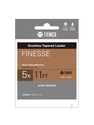 Fly Leader Tiemco Finesse Leader 5X 11ft