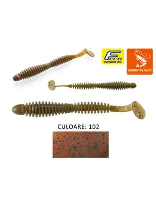 SHAD TIEMCO LOCOISM FLEXY 3 7.6cm Culoare 102