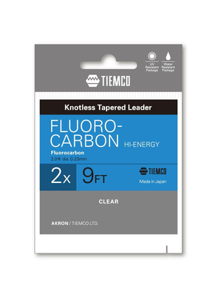 Fir fluorocarbon Tiemco Hi-Energy Leader 3X 9ft