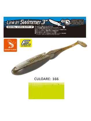 SHAD TIEMCO LINKIN SWIMMER 3 7.6cm Culoare 166