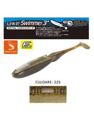 SHAD TIEMCO LINKIN SWIMMER 3 7.6cm Culoare 225