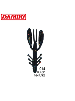 Creatura Damiki Air Craw 7.6CM (3'') - 014 (Black Mix Flake)