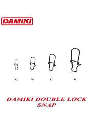 Damiki Double Lock Snap #4 - 10buc/plic
