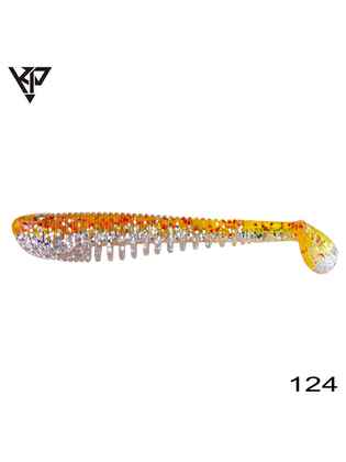 KP Baits Skeleton Shad 7.5CM (3 inch), culoare 124 (5buc/plic)