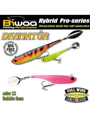 SHAD DIVINATOR MINI 9.5cm 9gr 22 Bubble Gum