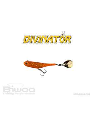 Shad Biwaa Divinator Mini 9.5cm/9g, culoare Orange Gold