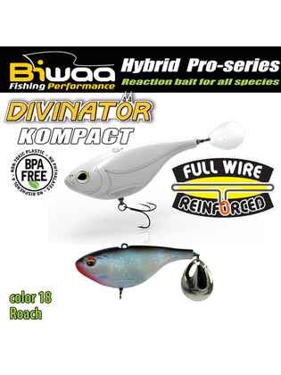 SHAD DIVINATOR KOMPACT 70 7cm 30gr 18 Roach