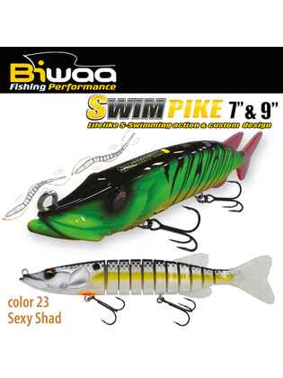 SWIMBAIT SWIMPIKE SS 9 24cm 62gr 23 Sexy Shad