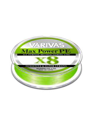 FIR MAX POWER PE X8 150m 24.1lb 0.185mm Lime Green Fluo