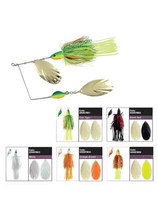 Spinnerbait Colmic Herakles Quake 42g Chartreuse/Orange