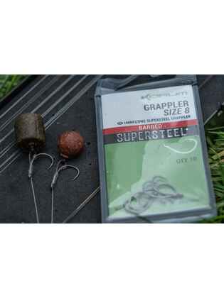 Korum Grappler Hook Size 10 Barbed 10Buc/Plic