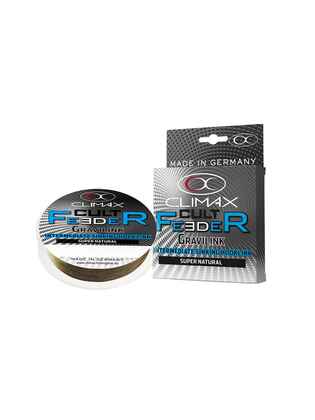 FIR TEXTIL CLIMAX CULT FEEDER GRAVILINK 10m 0.25mm Camou Brown