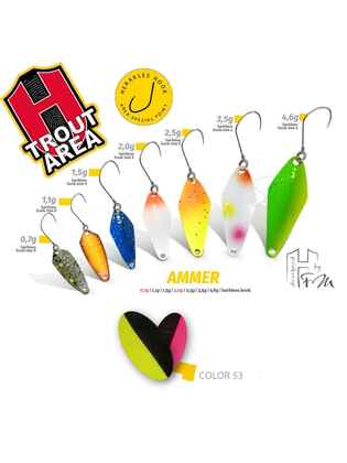 Lingurita Oscilanta Colmic Herakles Ammer Culoare 53, 4.6g