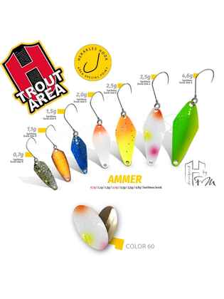 Lingurita Oscilanta Colmic Herakles Ammer Culoare 60, 4.6g