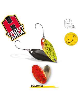 Lingurita Oscilanta Colmic Herakles Trout Area Losko, Culoare 41 Electric Orange, 2.5g