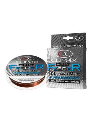 FIR CLIMAX CULT FEEDER DISTANCE MONO 200m 0.18mm Golden Brown