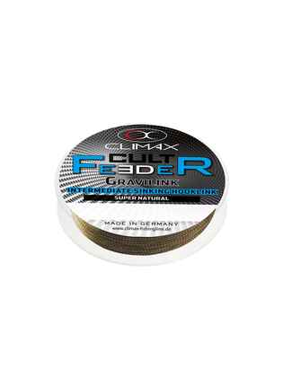 FIR TEXTIL CLIMAX CULT FEEDER GRAVILINK 10m 0.19mm Camou Brown