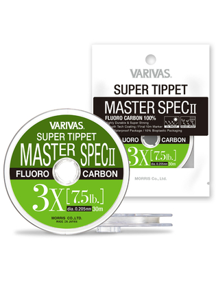 FIR SUPER TIPPET MASTER SPEC ll FLUORO 3X 30m 0.205mm 7.5lb
