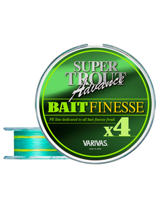 FIR SUPER TROUT ADVANCE BAIT FINESSE PE X4 100m 0.117mm 9.0lb Verde Fluo
