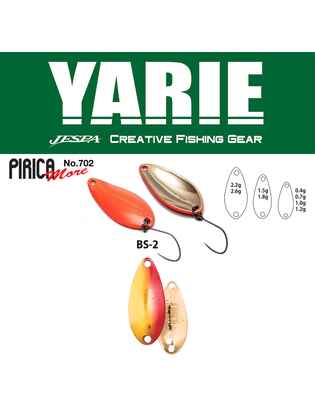 OSCILANTA YARIE 702 PIRICA MORE 2.6gr Culoare BS-2 Red/Gold